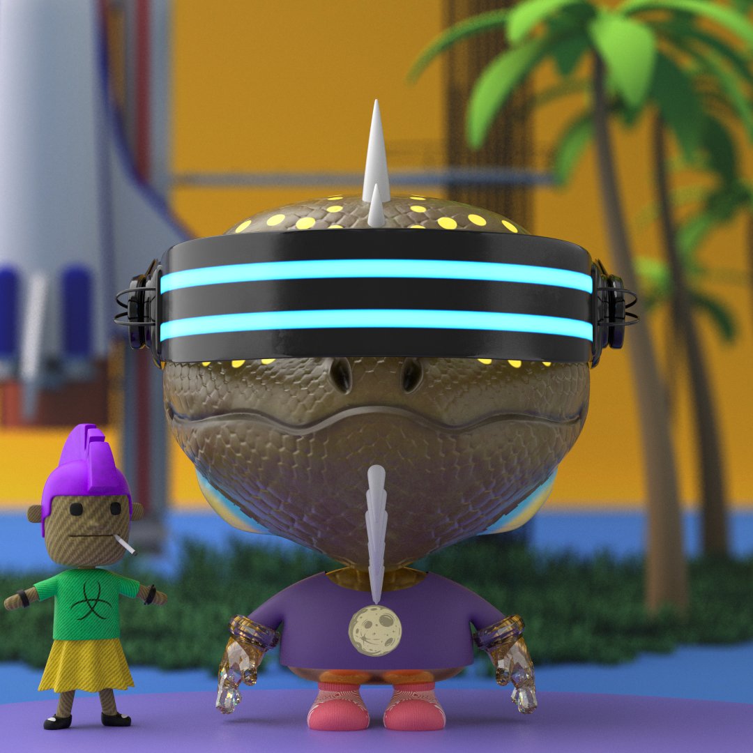 brunoNFT_ar's tweet photo. Today is the day friends! 🥳 We are very excited that this project to which we put many months of effort and dedication is about to come out into the world :) The best of luck in the reveal! 🤞🍀

#ZooMers #NFT #Reveal @GluckStudioAr @MoonHeadsIO https://t.co/ZXWDCfWsii
