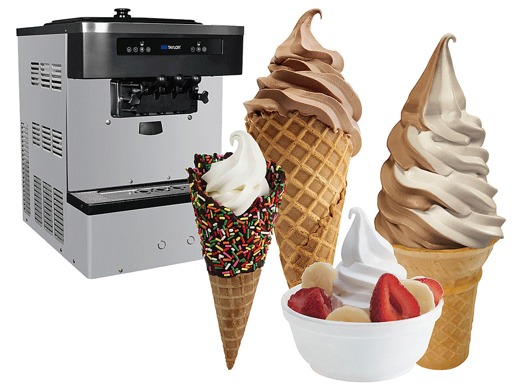 Taylor helps you serve your summer treats. #softserve