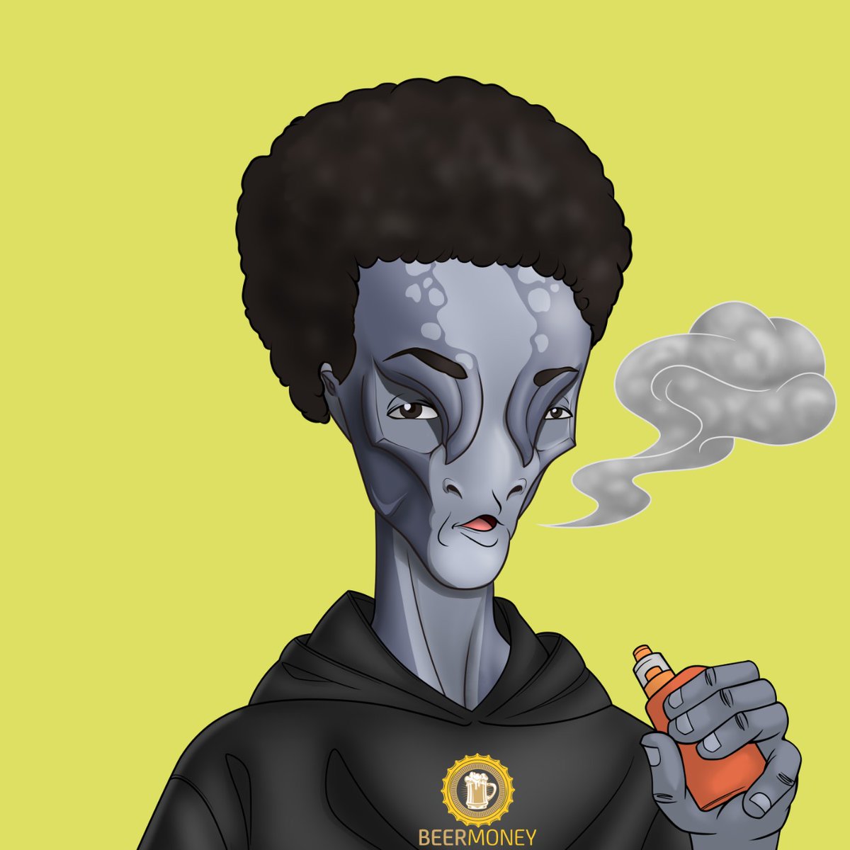 cryptoalienbeer's tweet photo. Hey @javitorojo! Is that you? 👀 #cryptoaliens #nft https://t.co/YV8EvDqWDG