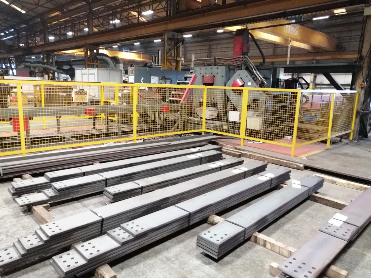 Shafton_Steel's tweet photo. Some examples using our #Voortman shear punch &amp; drill line. 

@SteelGroup @steel_machinery #steel #steelfabrication #steelindustry #steelmanufacturing #machinery #barnsleyisbrill https://t.co/RDIRKQuiXx