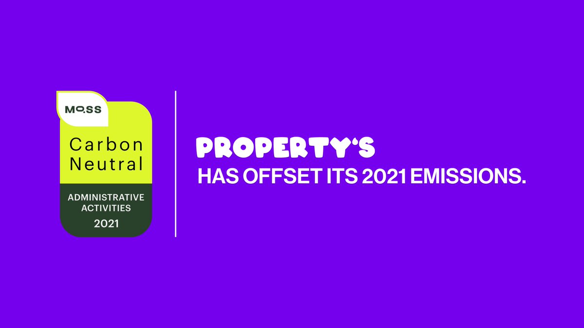 propertys_nft's tweet image. As we continue to pave our way in Web 3.0, we’re making sure to do so responsibly 🍃 

That’s why we’re proud to announce that we officially received our @Moss_Earth certification for offsetting our 2021 emissions, and intend to continue doing so in the future 🤝