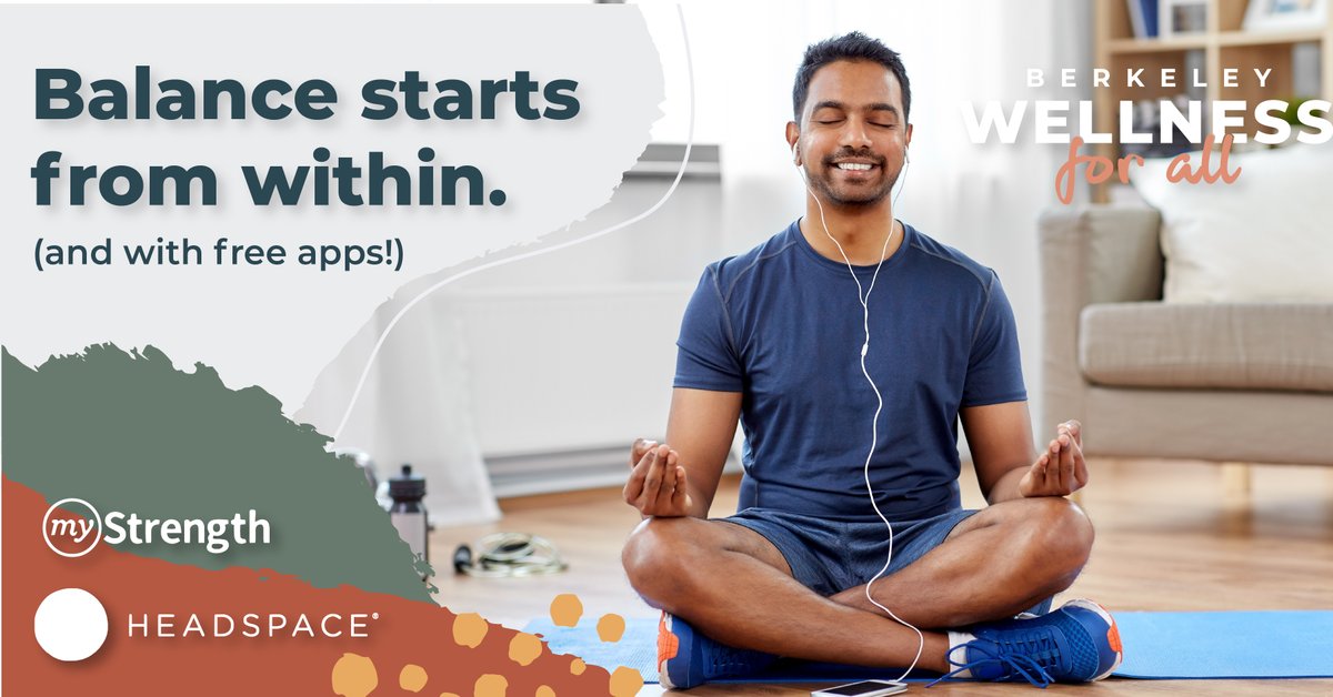 May is Mental Health Awareness Month but caring for your Mental Health is year-round!
The City of Berkeley wants to help with FREE subscriptions to wellness apps myStrength and Headspace!
If you live, work or go to school in Berkeley you can get yours now!
helpathandca.org/berkeley/