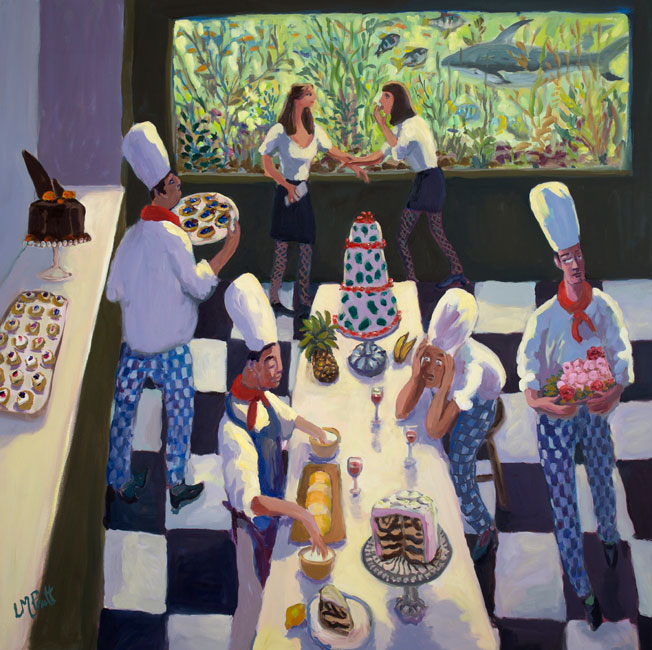 lucypratt_art's tweet photo. 'Sweet Tooth' - Oil on canvas - 40 x 40 inches. https://t.co/9tjeQRnqMA #jubileecelebrations #cakes #trifles #bankholiday https://t.co/6LtarVn9Ps