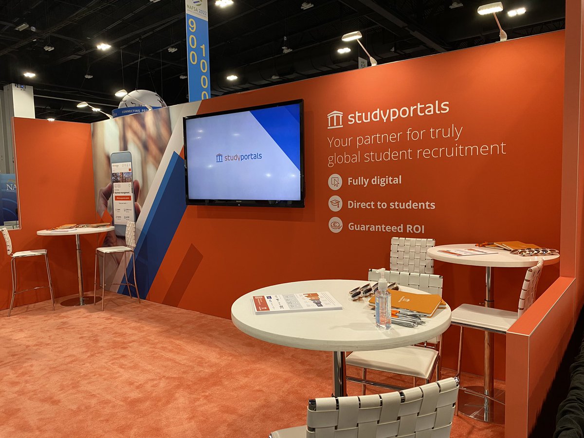 We’re all set up at #nafsa2022 here in Denver! Are you here as well? Swing by our booth #P815 and say hello!!
