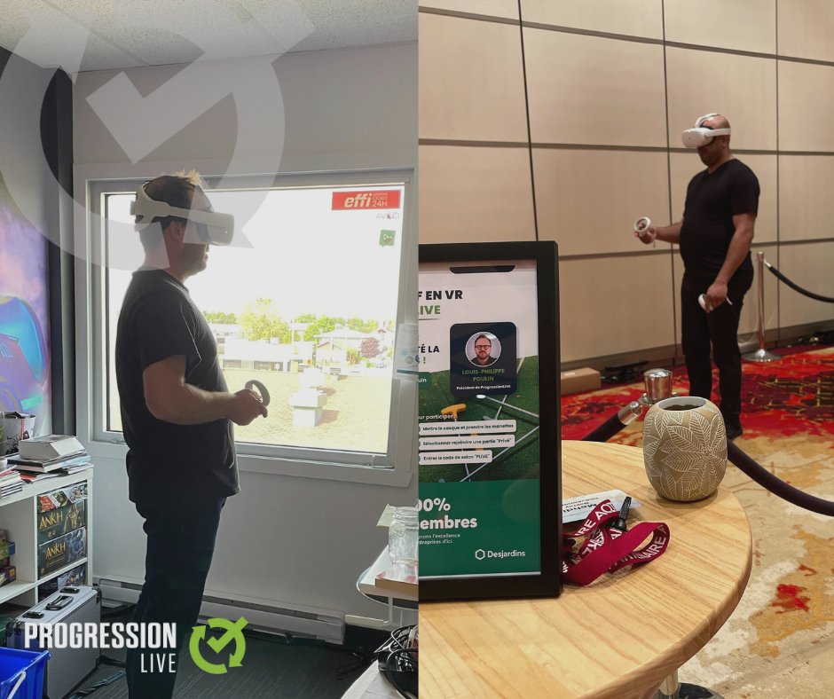 Cette semaine nous sommes à l'événement Vision PDG organisé par l' Association québécoise des technologies - AQT, le tout en collaboration avec Desjardins. 

Les participants ont pu échanger avec notre président Louis-Philipe qui est... «présent» pour discuter avec eux.