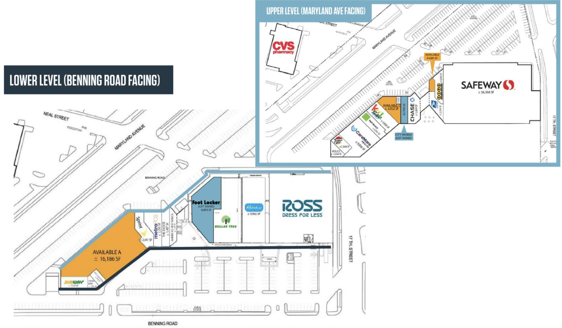Kriston Capps on X Hechinger Mall isn t vacant. A Foot Locker is moving into a spot that was occupied by a Payless. Chase just opened an outlet thank you Community Reinvestment Act