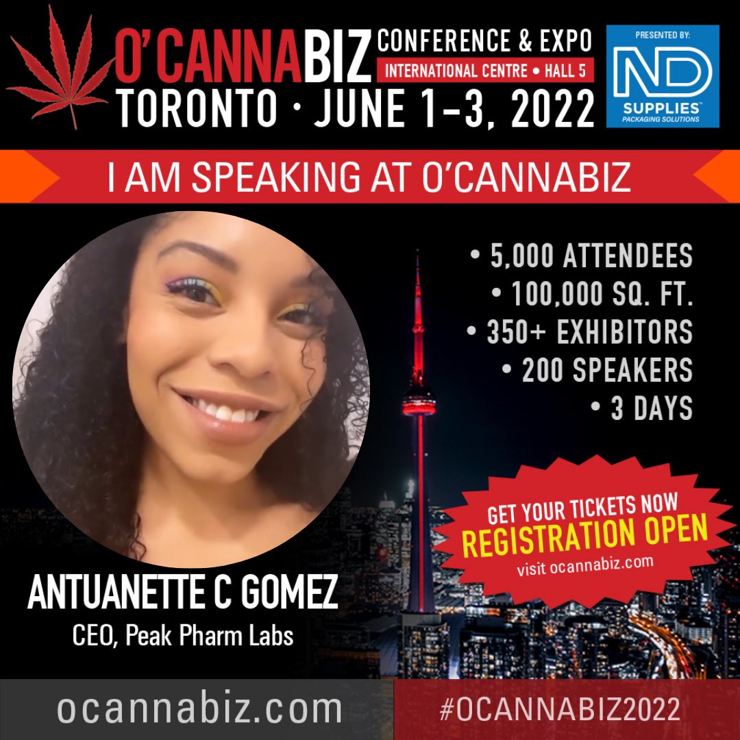 Can’t wait see you all on the red carpet 👠 and conference! I’ll be speaking on Thursday on the main stage at 4:15 on how to build a cannabis brand. See you there 🥳 Tickets available @OCannabiz 🎟 #cannabisindustry #CannabisCommunity