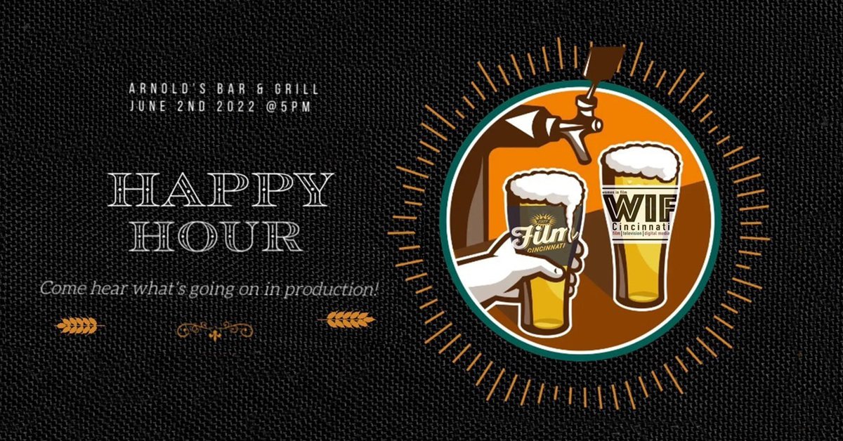 Don't forget this Thursday @ 5PM we will have a HAPPY HOUR @ Arnold's Bar & Grill!