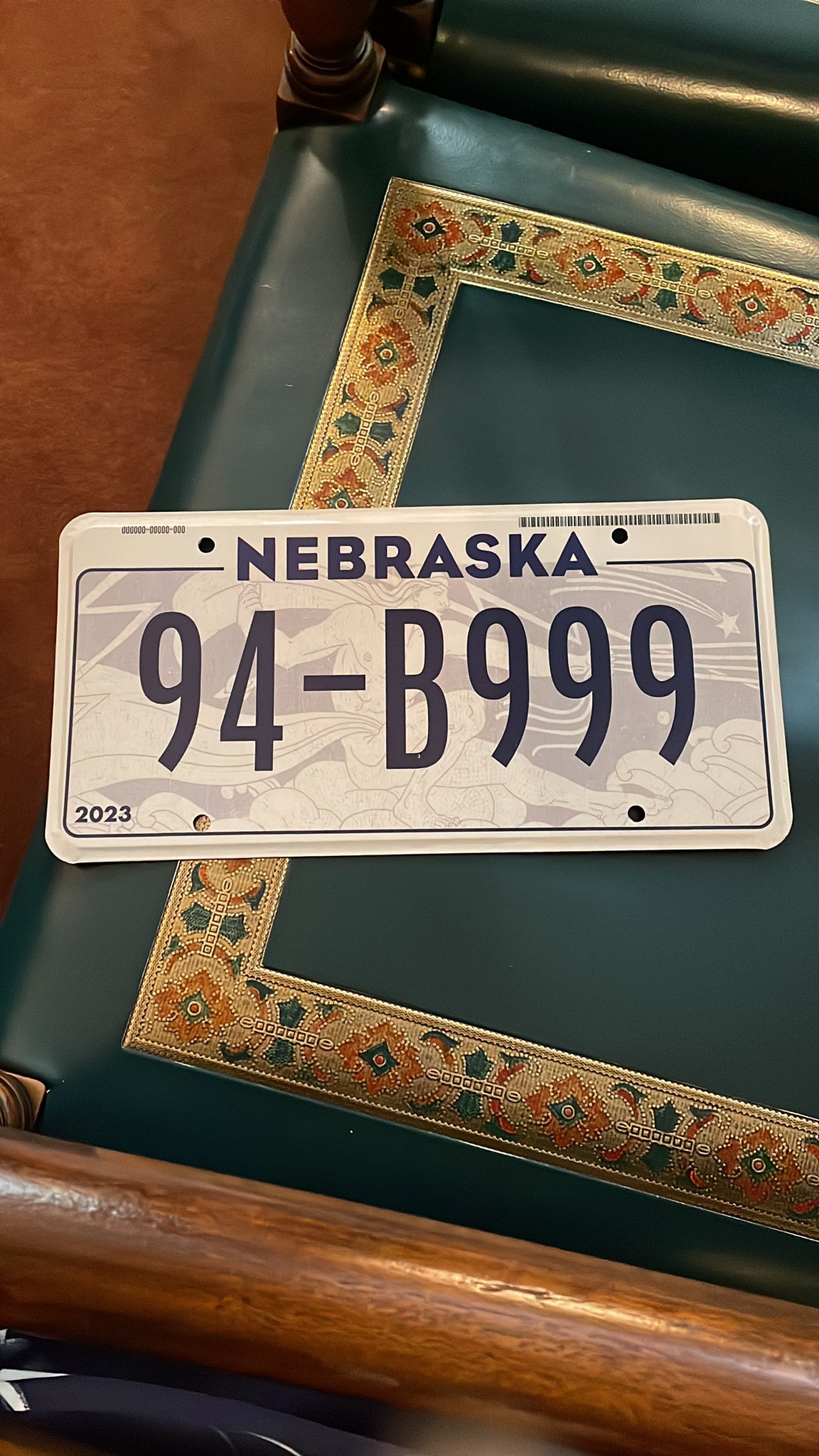 2025 Nebraska Plates Peri Trista