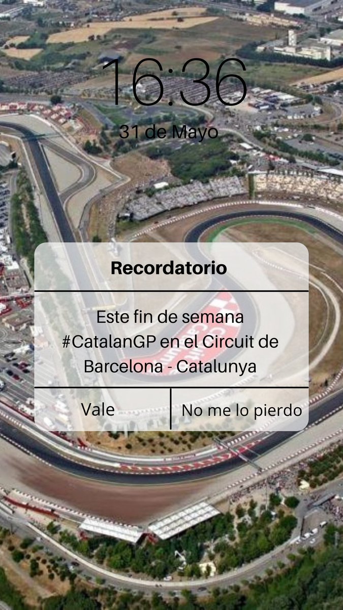 Este fin de semana no os podéis perder <a href="/MotoGP/">MotoGP™🏁</a> en el <a href="/Circuitcat_es/">Circuit de Barcelona-Catalunya</a>, los mejores pilotos del mundial se la juegan en cada curva del circuito🏍

#EnjoyTheRide #Motoblouz #Motoblouzes #CatalanGP #MotoGP #CircuitCatalunya #Montmelo
