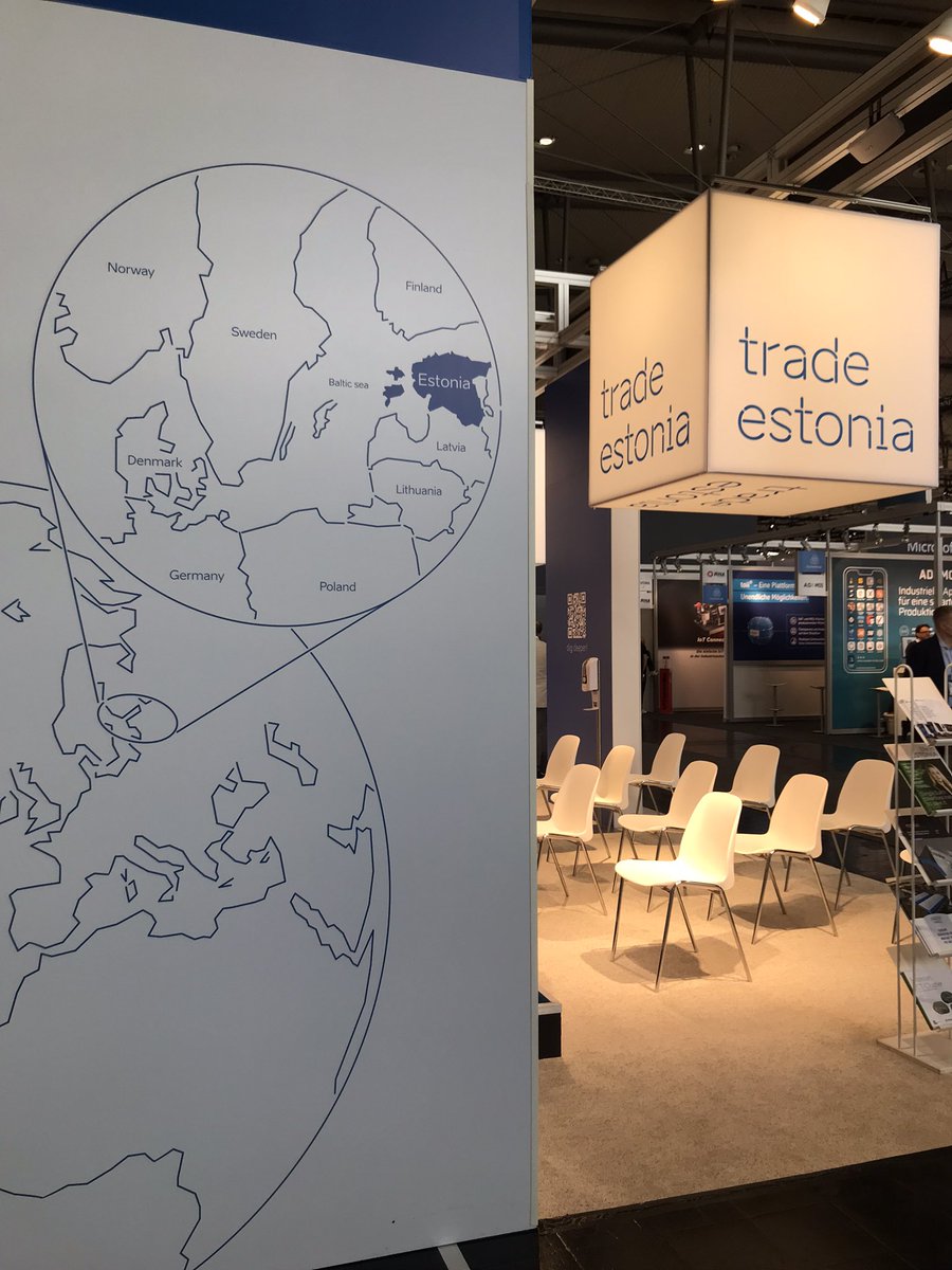meduscom's tweet photo. #meontour: Ein paar Eindrücke von der @hannover_messe 📸 
#hm22 #estonia #DigitalTransformation #networking https://t.co/UwkdFr2db1