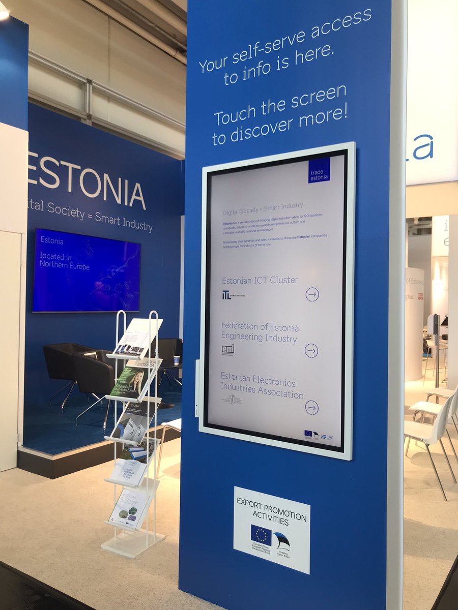 meduscom's tweet photo. #meontour: Ein paar Eindrücke von der @hannover_messe 📸 
#hm22 #estonia #DigitalTransformation #networking https://t.co/UwkdFr2db1