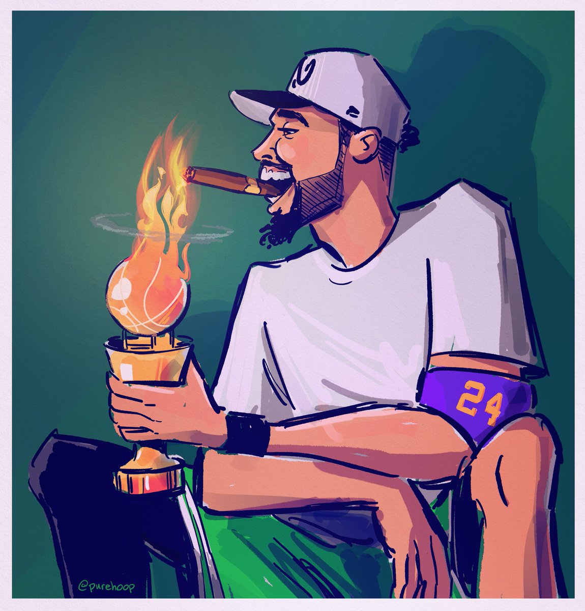 purehoop's tweet image. Eastern Conference Finals in pics