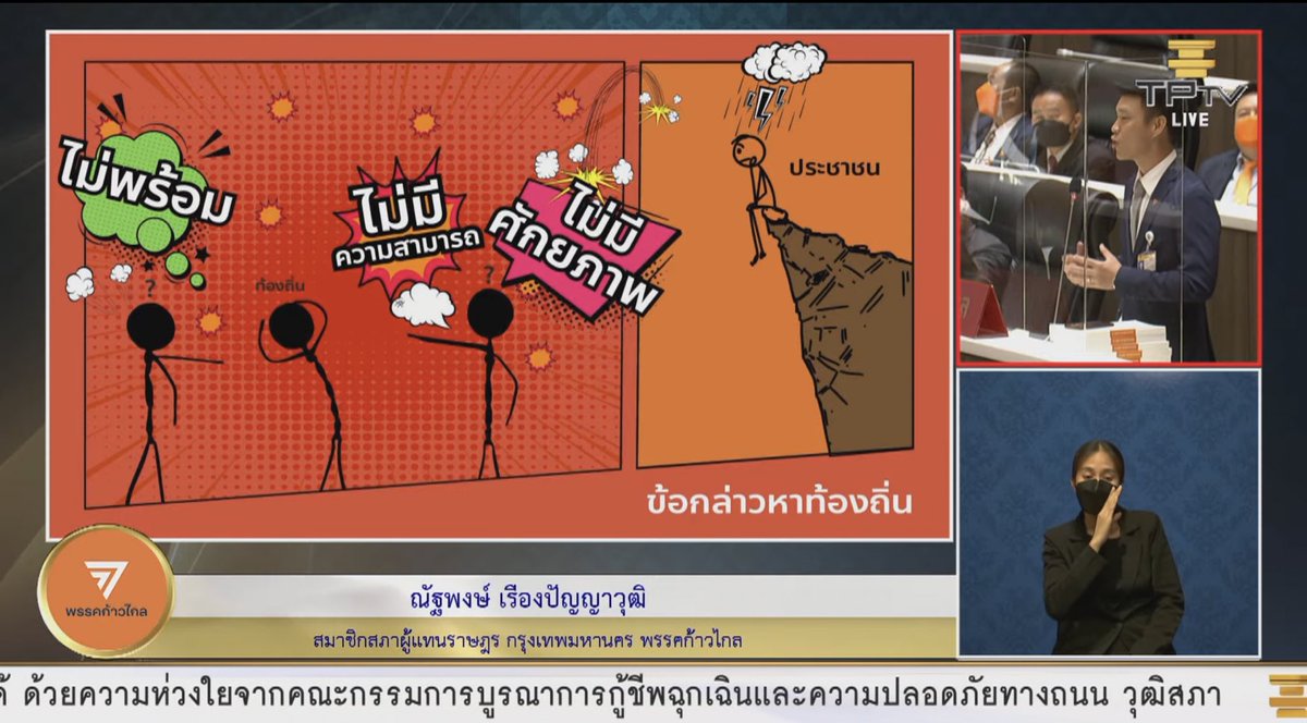 sirinika1st's tweet photo. สไลด์อภิปรายของคุณเท้ง ก้าวไกล เข้าใจง่ายมาก #งบประมาณ66 #ประชุมสภา https://t.co/P2e8wH9SY1
