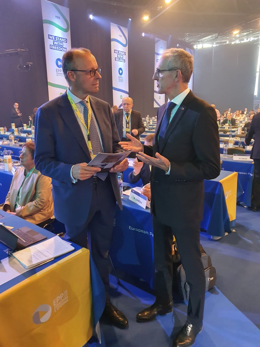 SMEEurope's tweet photo. President @IvanStefanec  @SMEEurope at #EPPRotterdam

💬 For our future prosperity, it is crucial that SMEs are the priority among @EPP policies. We are eager to cooperate with our EPP family for better life for SMEs, better jobs, &amp; thus better living standards of our citizens. https://t.co/I4CJAHNLDm
