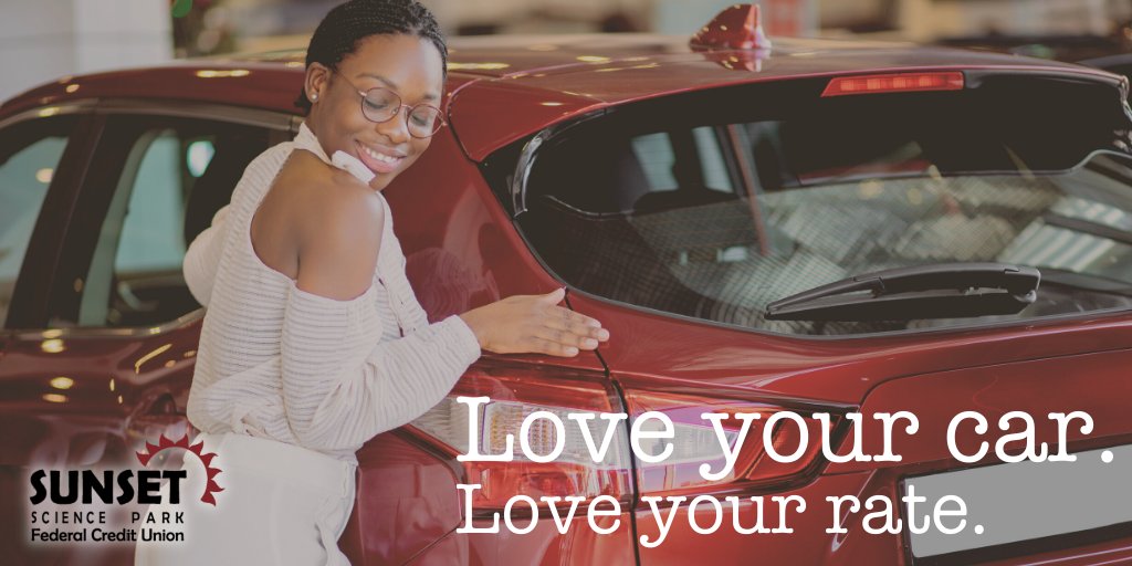SunsetCU's tweet image. Love your car. Love your rate. ❤️  #SunsetFCU believes everyone should have a car that they love, and we can help make that a reality for you! 🤗 

Learn more: bit.ly/3B1a959

#ILoveSunsetFCU #SimpleToSwitch #Tigard