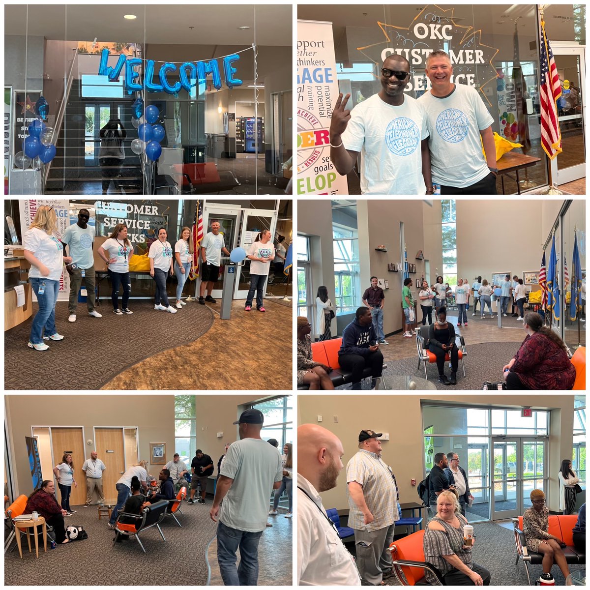 OKC Welcome’s New Hires 5/31/2022!!!! #lifeatAT&amp;T <a href="/mickeyB_/">Mickey Brown</a> <a href="/OKC_CC_Quail/">OKC Quail Thunder</a> <a href="/BartonTonyLeb/">Tony Barton</a>