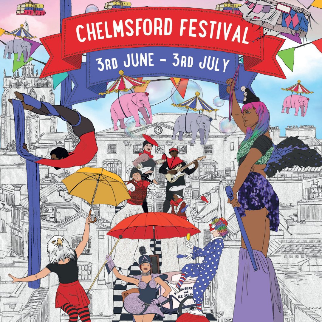 The creativity in our city continues as the Chelmsford Festival launches this Friday - join them from 12pm as they team up with Tennessee Fields Festival to bring you an afternoon of country music 🎶🎸🤠