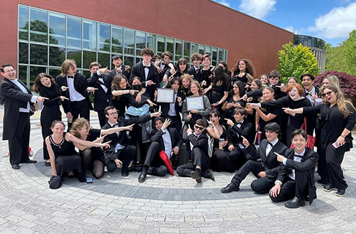 Dalia Rodriguez, Dir. Fine &amp; Performing Arts said, "Our ensembles did very well at NYSSMA Majors! Strings brought home silver &amp; our band/chorus’ brought home golds. I'm super proud of their accomplishments given the restrictions placed upon them during  height of the pandemic.