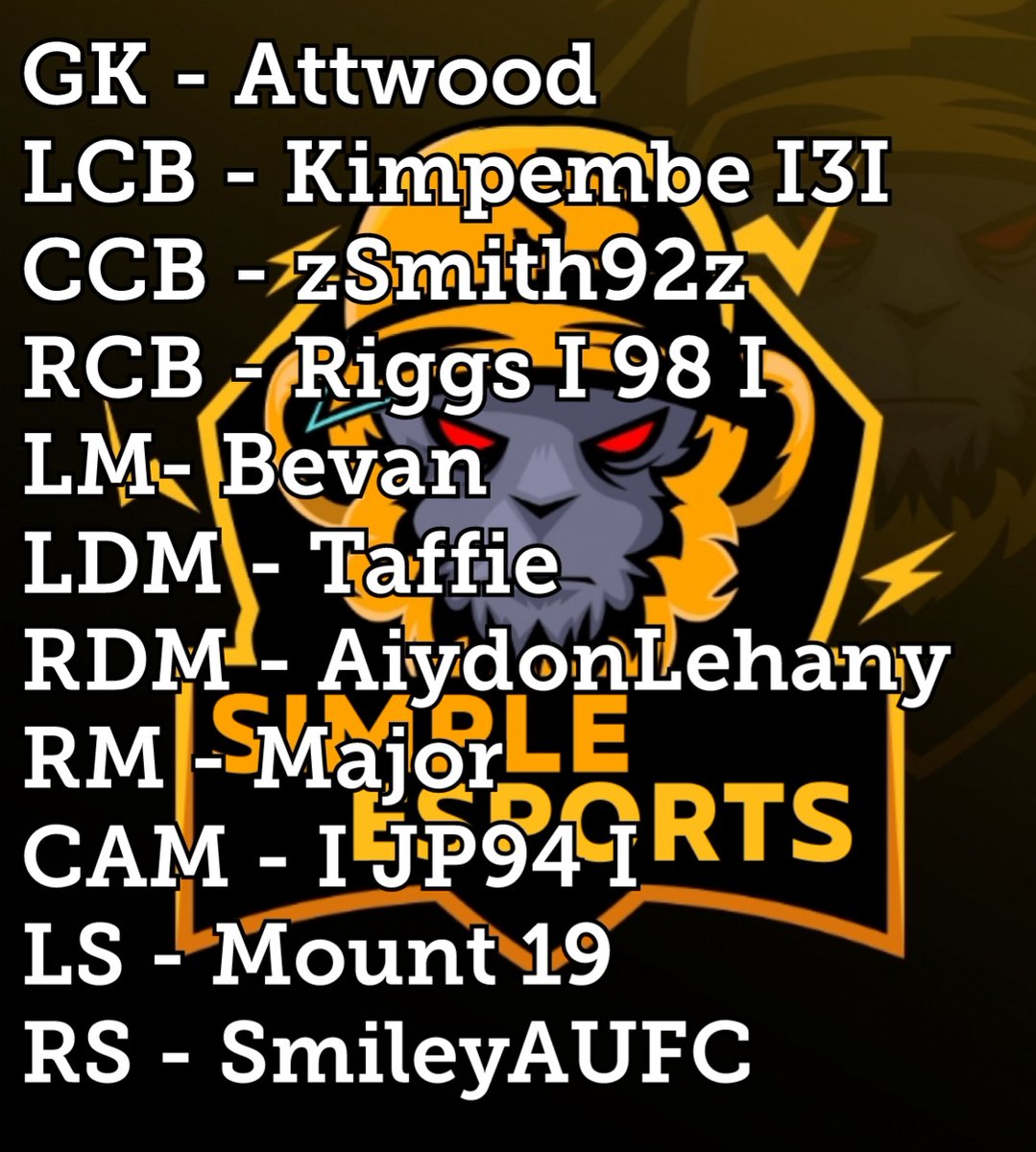 Simple eSports tweet media