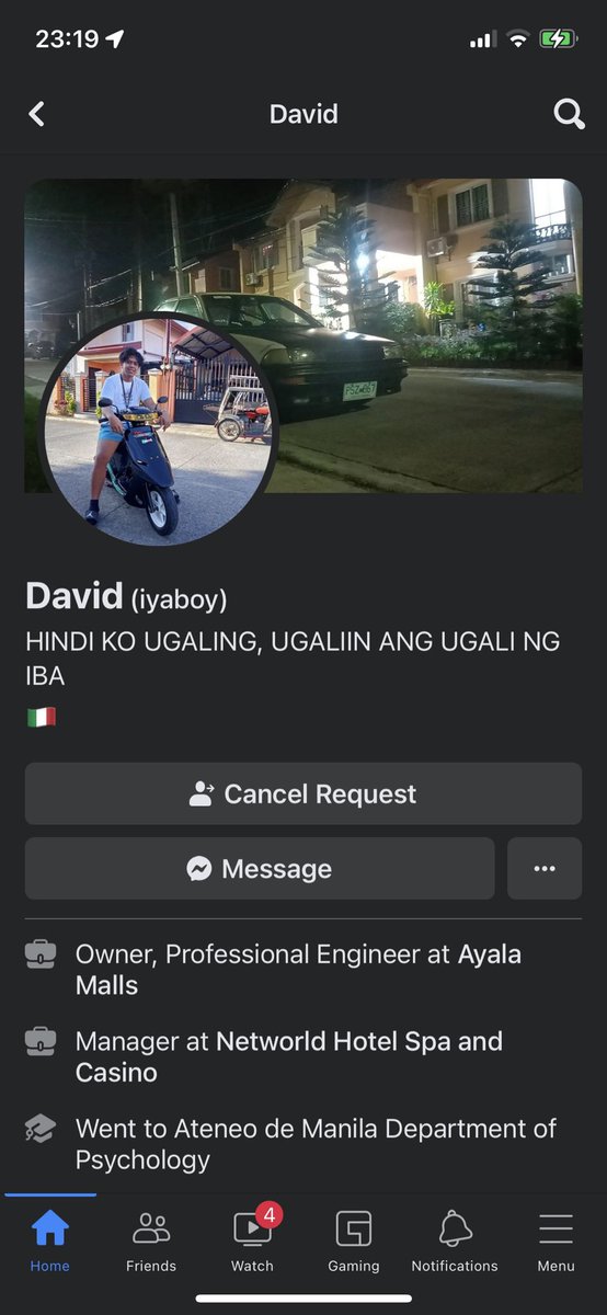 alexALeYa_'s tweet photo. @DRRamosssss Ayan may friend request ako sayo haha https://t.co/q7q8QTS6Ne