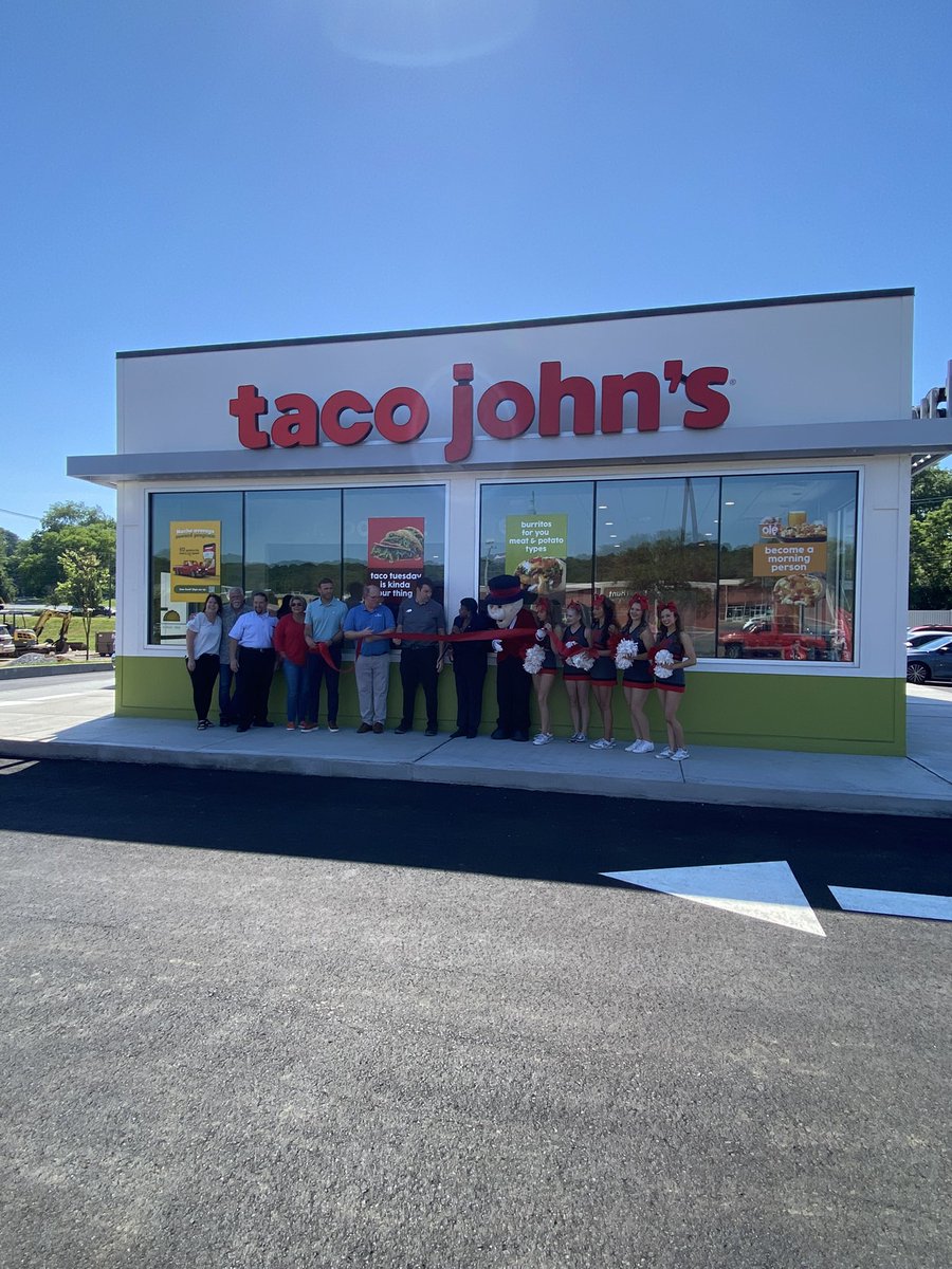 P_Phil32's tweet photo. It continues to be a great time to join the Clarksville community! Welcome to Stacheville @tacojohns https://t.co/BM4cFwDIt6