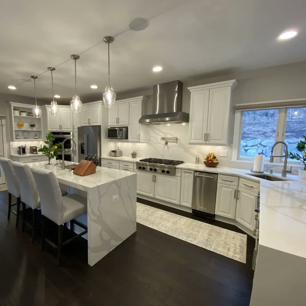 aquakitchennj's tweet photo. One of the most beloved kitchens on our feed -- and we're so happy and proud to share it with you! 😍 🤗

More on the project:  https://t.co/ioNOErdxPE

#kitchencrush #quartzbacksplash #customcabinetry #kitchengoals #kitchencabinets #cabinetgoals #kitchenupdates #kitcheninspo https://t.co/FaqDFNLc3R