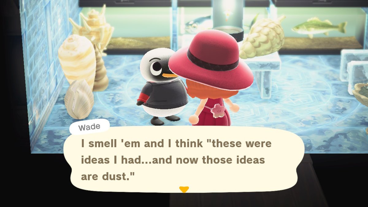 IslandofMeridia's tweet photo. Wade's so cute!!! (Also: a little gross)

#acnh #animalcrossing #animalcrossingnewhorizons https://t.co/T1L0Ciy8aE