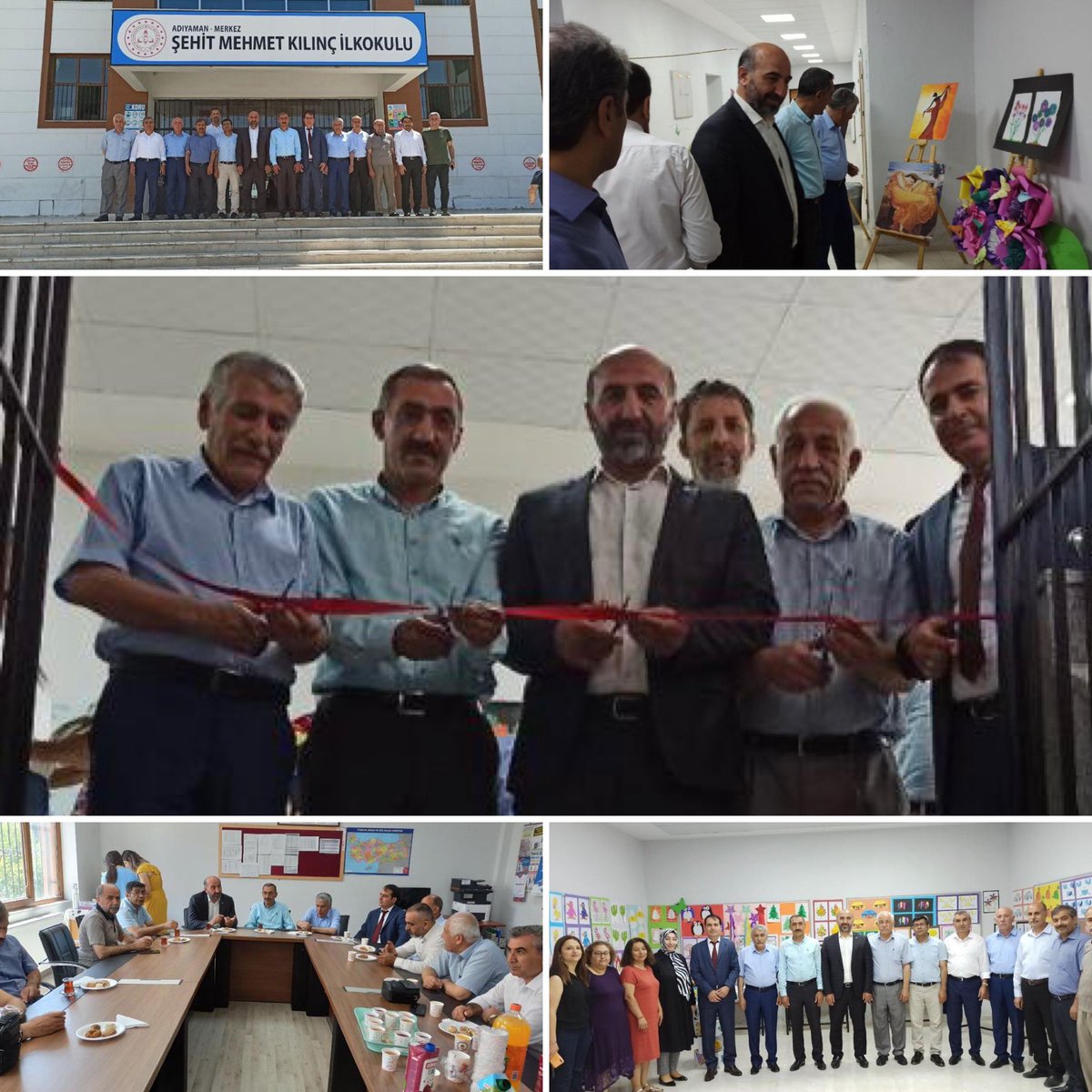 #Şehit_Mehmet_Kılınç_İlkokulu öğrencilerinin hazırlamış olduğu çalışmaların sergilendiği #Resim_Sergisi açılışına katılarak bir birinden güzel çalışmalara şahit olduk.

Bu güzel çalışmalar için sevgili öğrenciler başta olmak üzere,emekleri için yönetici/öğretmeleri tebrik ediyorm