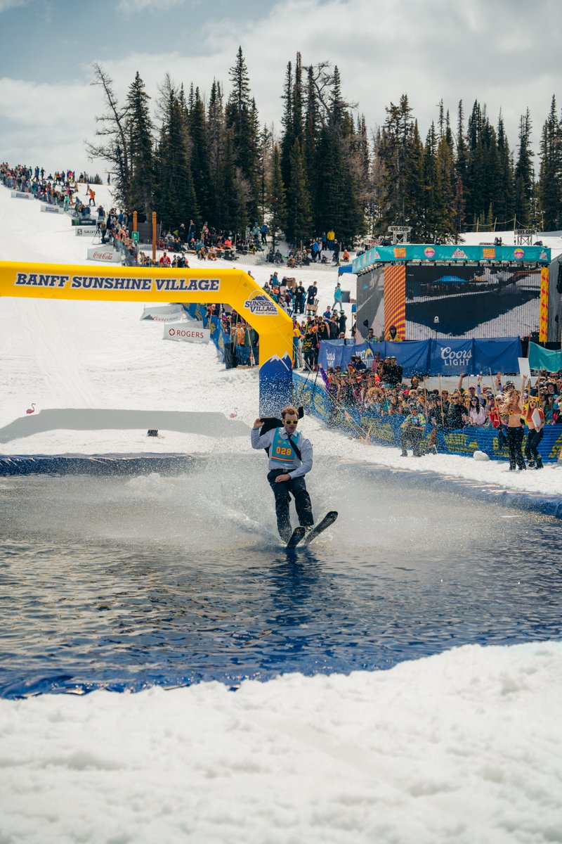 SunshineVillage's tweet image. We can&apos;t believe the 2021/22 Season is over! Did you join us for the last splash of the season?