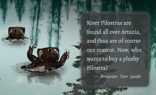 Stormbril's tweet photo. "Their paws feature webbed claws that enable both climbing and swimming, making them the tiny kings of the rainforest."
Want to know more about the otter-sloths? Check out my #RiversChallenge article! https://t.co/ng6AKNq7nV
#TuesdayFiction #worldbuilding #fantasy #amwriting https://t.co/xhoa9VmnEm
