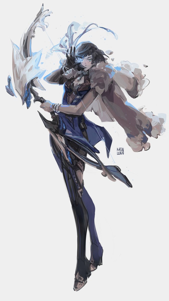 katalean_'s tweet photo. sketch vs final ~ https://t.co/DHzjevrG2S