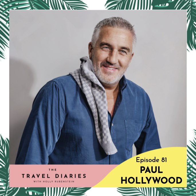 So excited that @PaulHollywood is my guest on this week’s ep of #TheTravelDiaries making a rare podcast appearance 🍞 We chat baking, Bake Off, Mexico, Israel, Wales, Cyprus and much more! Listen here: pod.fo/e/126998 @BloomsburyBooks