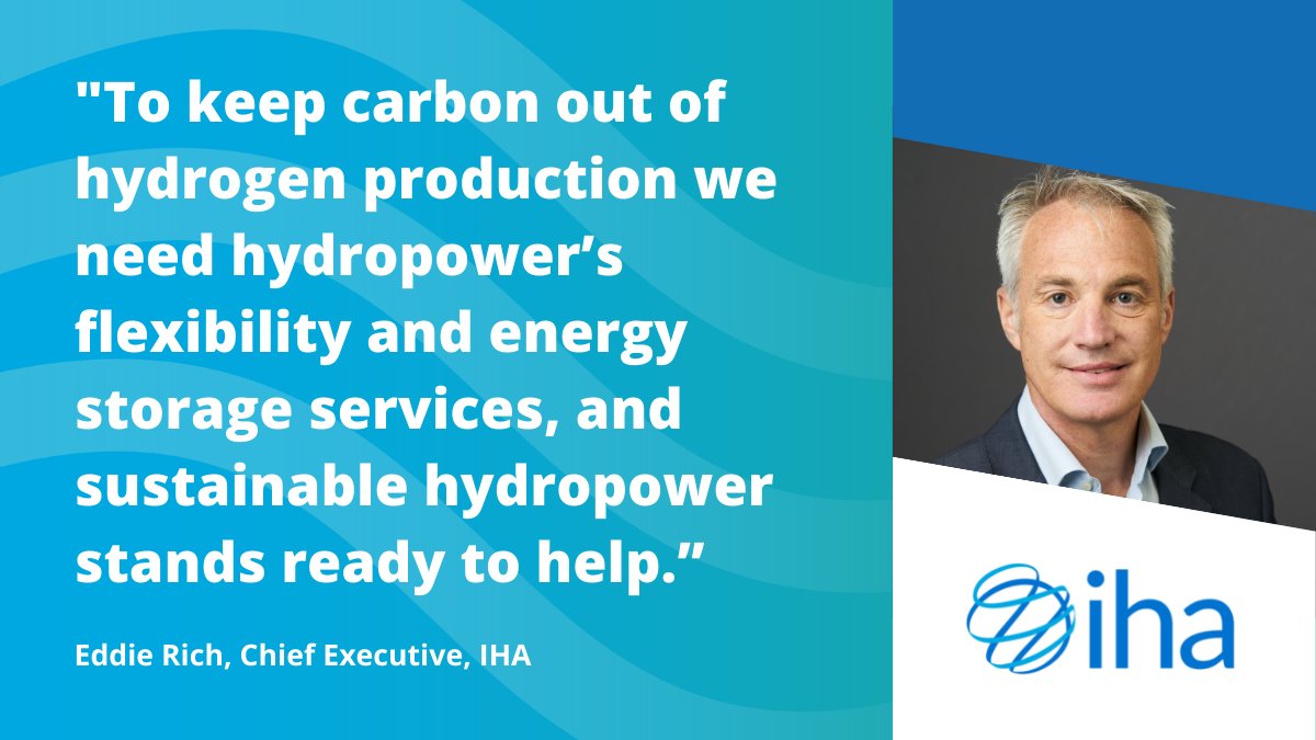 iha_org's tweet photo. 📰 Hydropower ‘𝗿𝗲𝗮𝗱𝘆 𝘁𝗼 𝗵𝗲𝗹𝗽’ green hydrogen meet ambitious new target.
At the inaugural #GH2Assembly, an ambitious target was announced, to produce 100 million tonnes of #GreenHydrogen annually by 2030.
🖱️ Read more: https://t.co/NhsYWVemh0 👈
#WithHydropower https://t.co/iA99Mf1OgN
