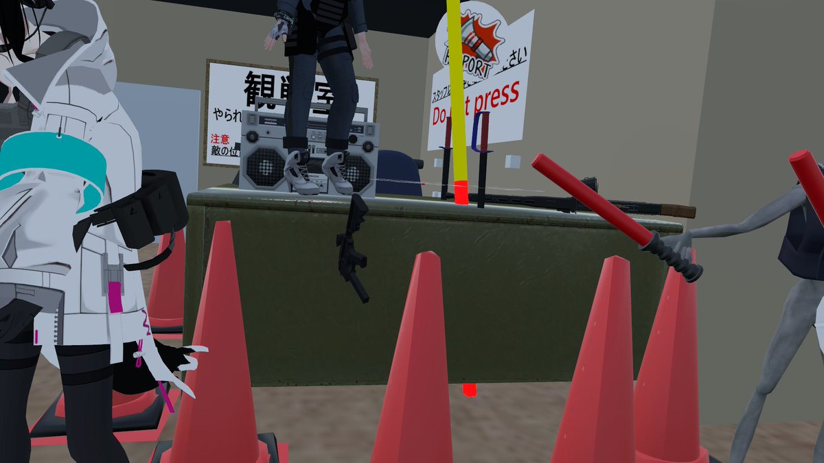 husky14075062's tweet photo. @JP_ARMY_snake
#Vサバ
#VSGF
#VRChat
VRCないのサバゲーに参加しましました。リアルの方はしたことないですがとても楽しかったです!!次こそは改変バターで参加します https://t.co/G0icKXcckK