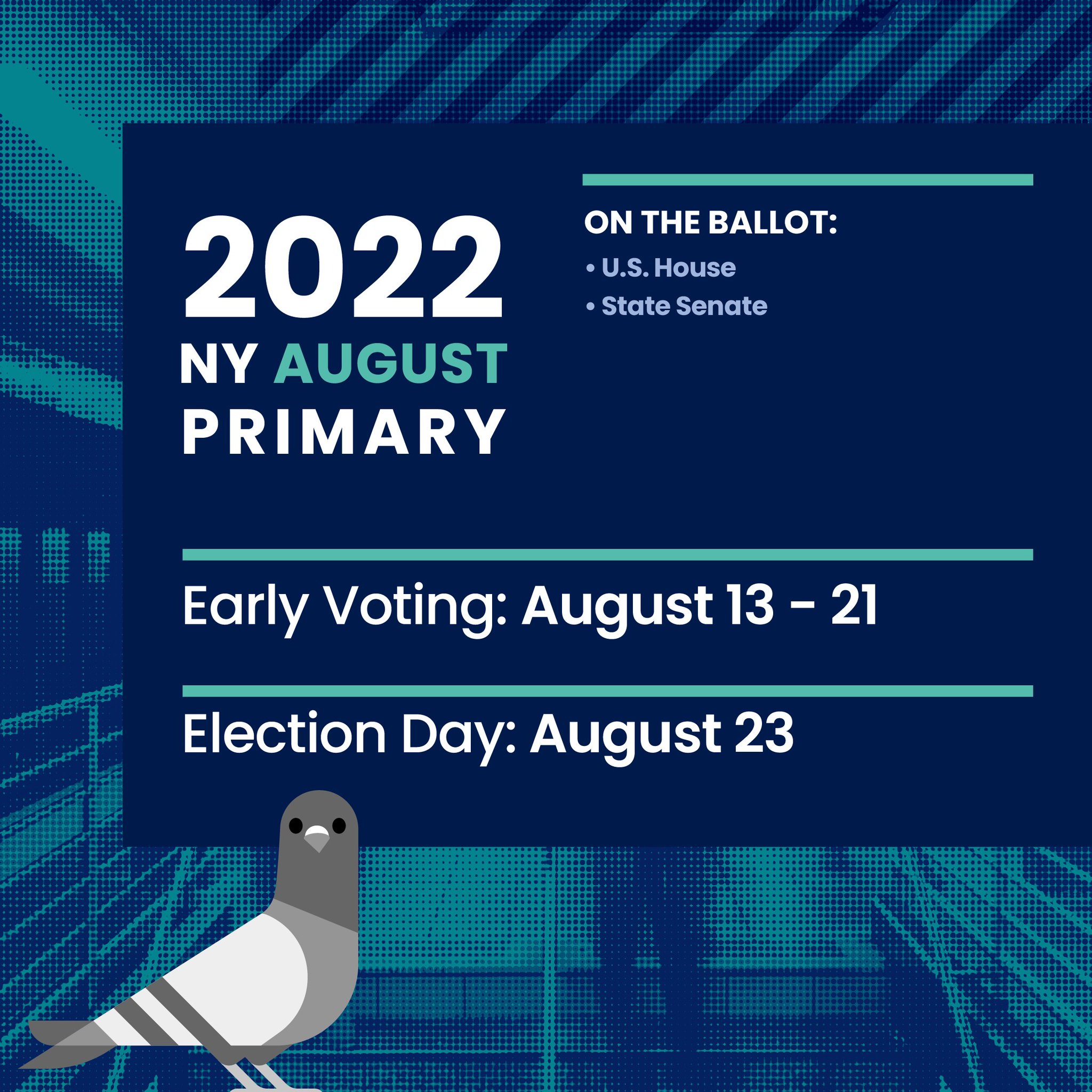 NYC Board of Elections on Twitter "The August Primary is scheduled for
