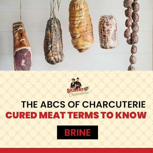 Speakeasy Charcuterie on Twitter "Brining is a meat preservation method using brine or coarse