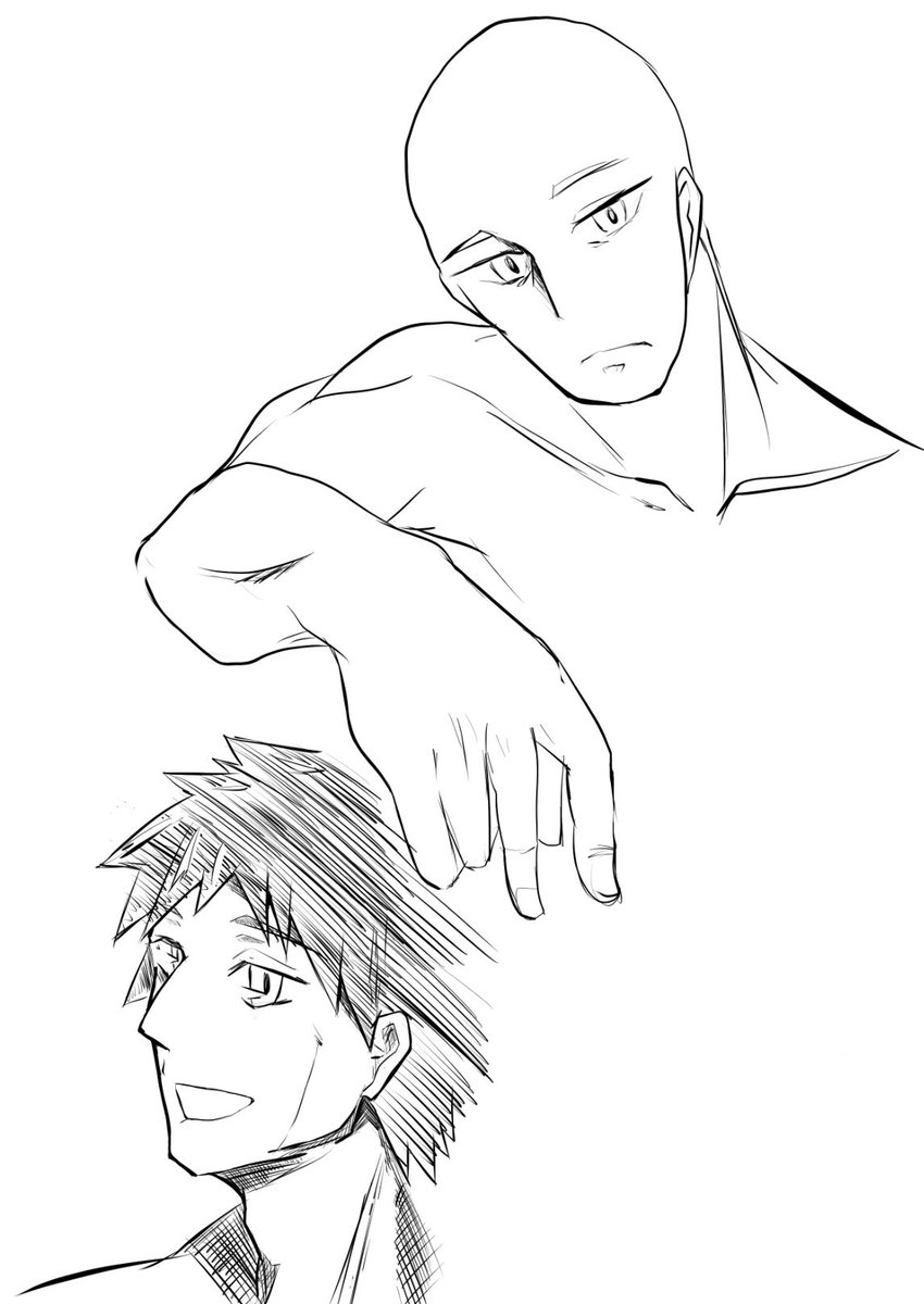 びっくりするくらい雑な落書き。前後の脈絡はゼロ。 