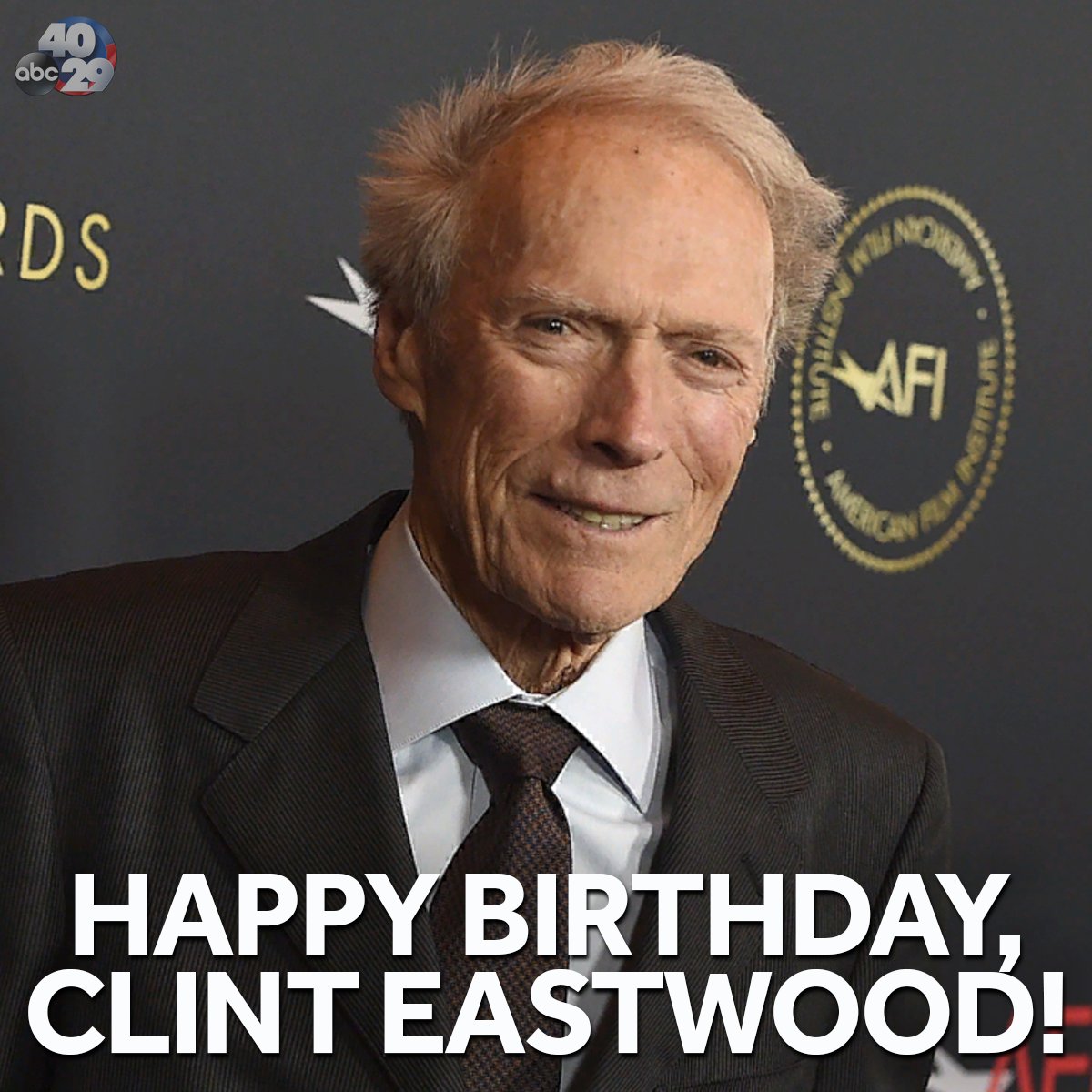  HAPPY BIRTHDAY! Clint Eastwood turns 92 today!  