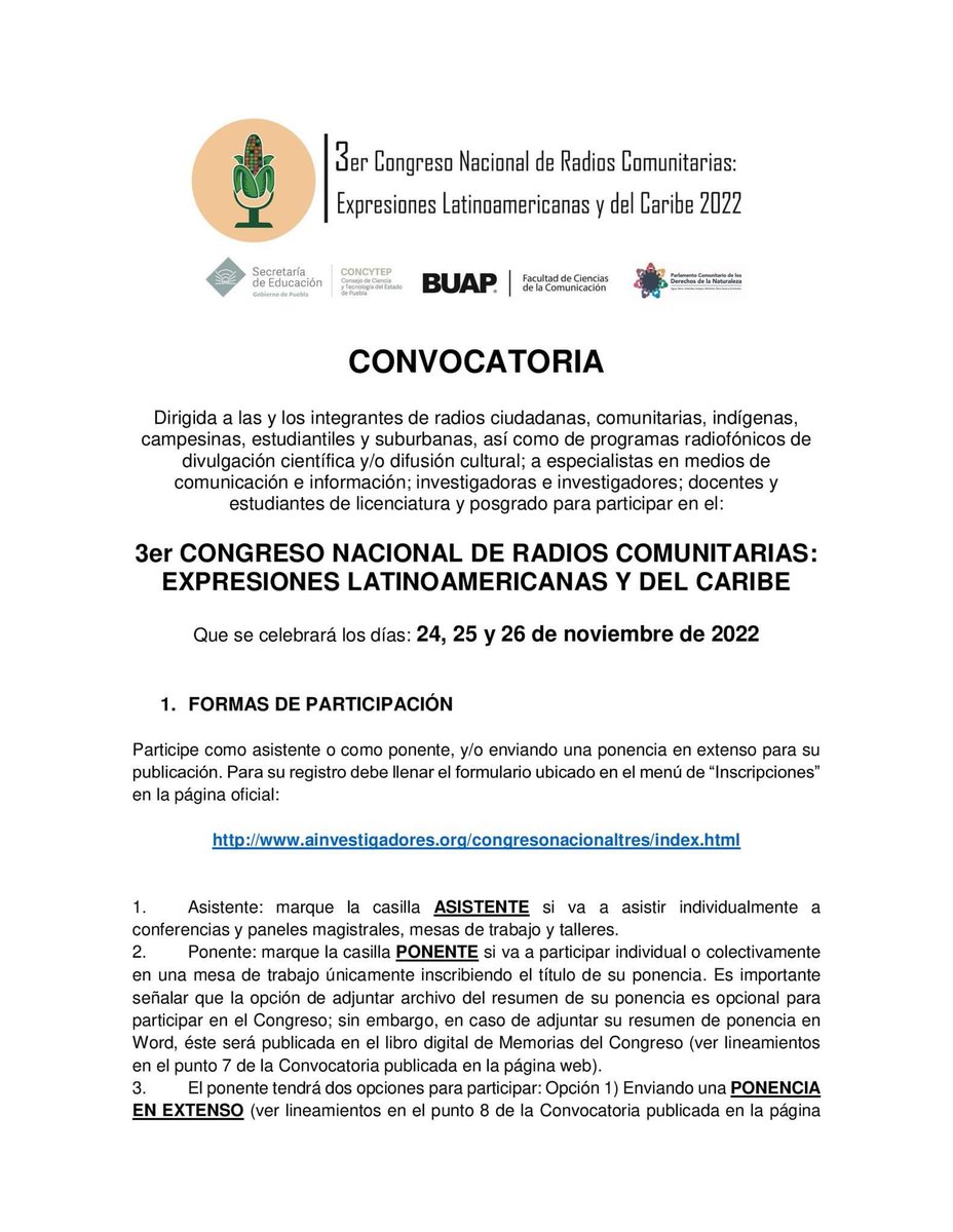 Congreso Radios Comunitarias tweet media