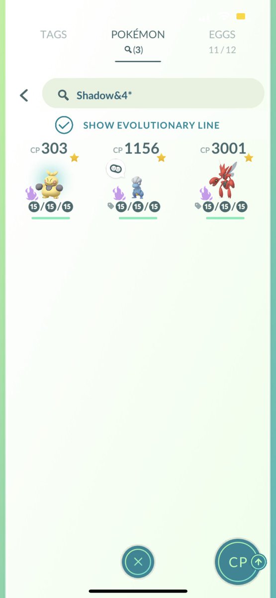 Suvizfin's tweet image. Shadow 100% Makuhita 💯 My third shadow hundo 💯💯💯 #PokemonGO #Hundo #Shadowhundo