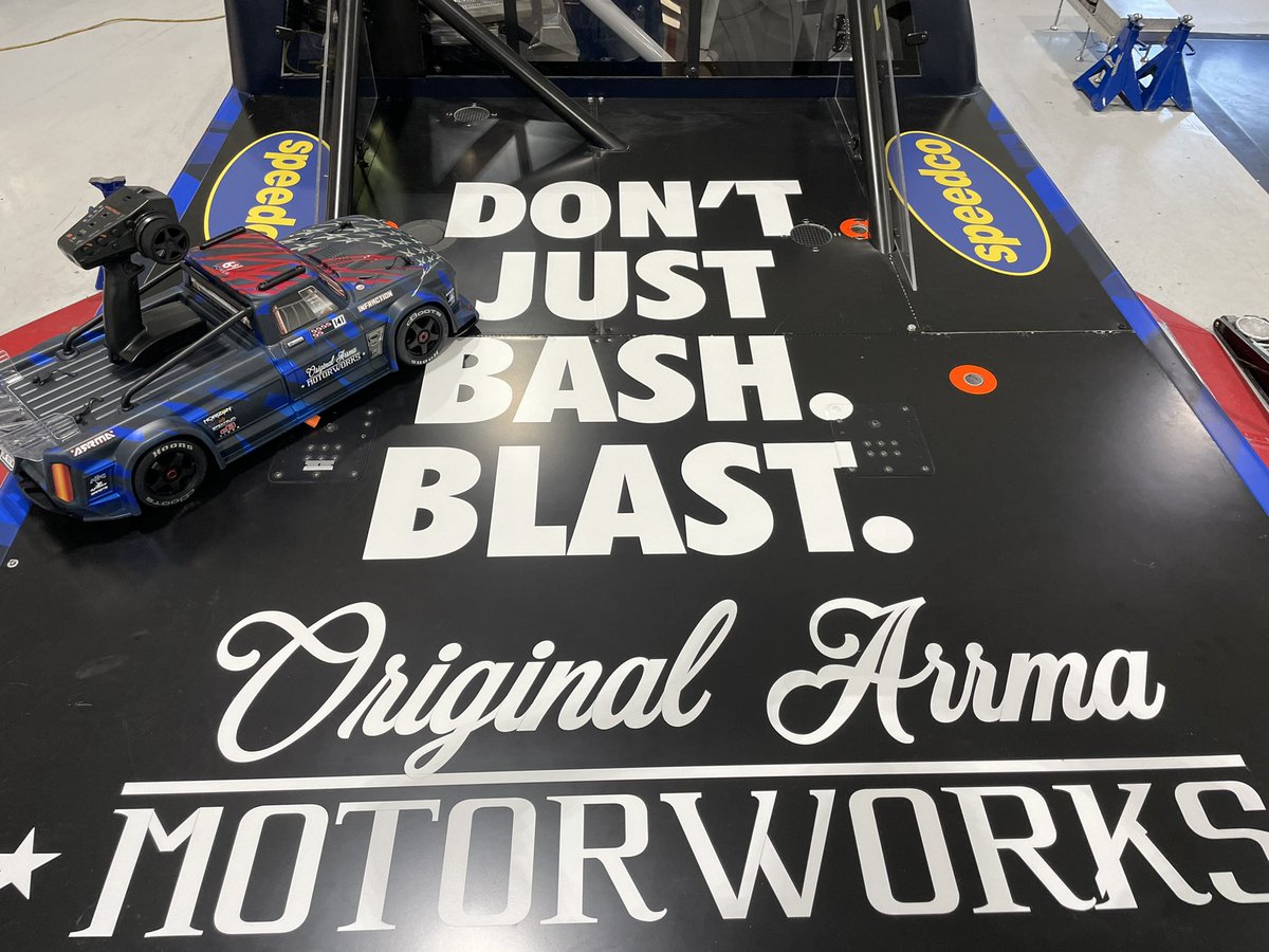 Team_FRM's tweet photo. Yeah. @zanesmith77 and @ARRMARC have something cool coming to @WWTRaceway! #ARRMAInfraction https://t.co/HcLZf6aFCi