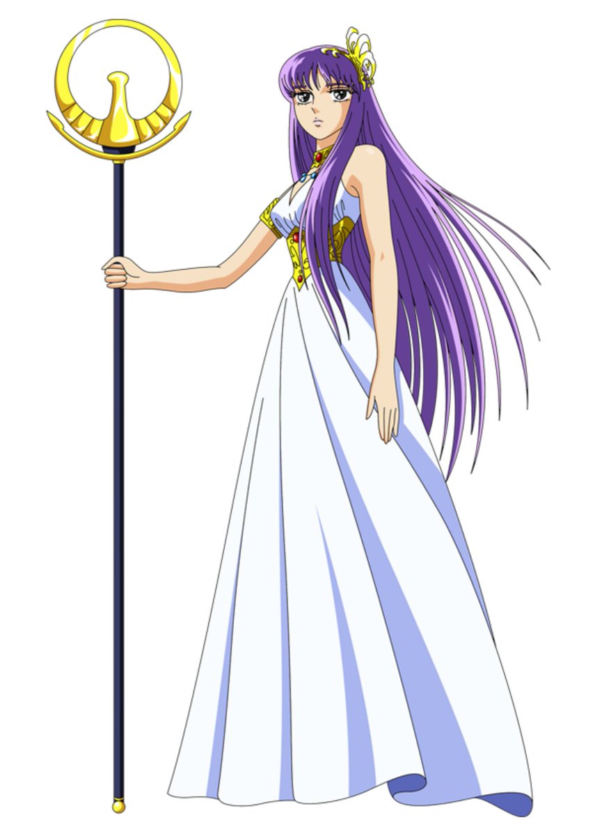 toarutoa 聖闘士星矢より アテナ（城戸沙織） 13歳。