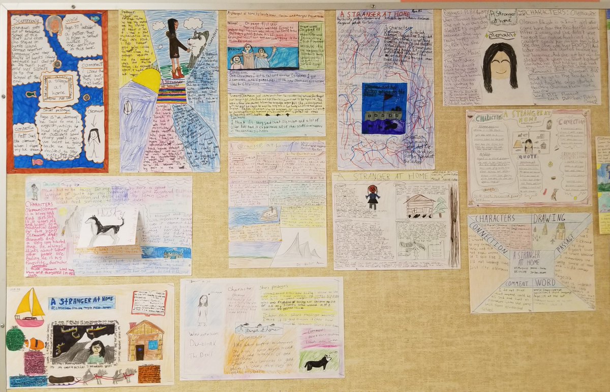 One pagers to share important information and thoughts about the novel "A stranger at home". <a href="/Trafnews/">Trafalgar Elementary</a> <a href="/VSB39/">Vancouver School Board</a>