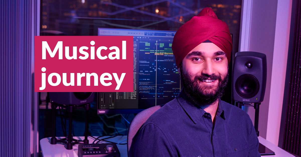 Engineer Naanak Sodhi [<a href="/Sodhivine/">Naanak Sodhi</a>] has been drawn to #music since childhood. In the latest issue of #SmithMagazine, he shares how the #SmithMBA is the “jelly” between the slices of bread that represent his #engineering career and creative pursuits.

Read: bit.ly/3wU7nzS