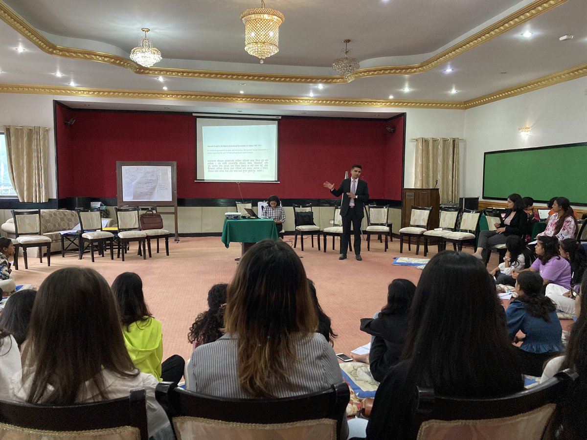 ForesterSujita's tweet photo. Some more snaps from Climate change and #genderleadership development program jointly organised by Ministry of Forests and Environment and RECOFTC Nepal & hosted by @FemaleForesters. It was an amazing experience & I wish you all the best in this leadership journey. #FFN https://t.co/90v20oXVgv