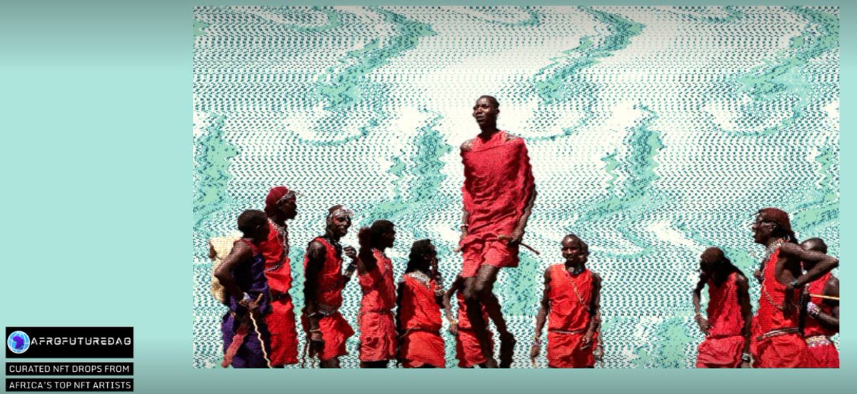 oxs127's tweet photo. just a few snippets project by @afrofutureai these NFTs are genuinely beautiful been waiting for them to popup on @brave's new tab background and they'll be dropping tomorrow #AfrofutureDropDay ๐โ๐ https://t.co/ioWtvemnNs