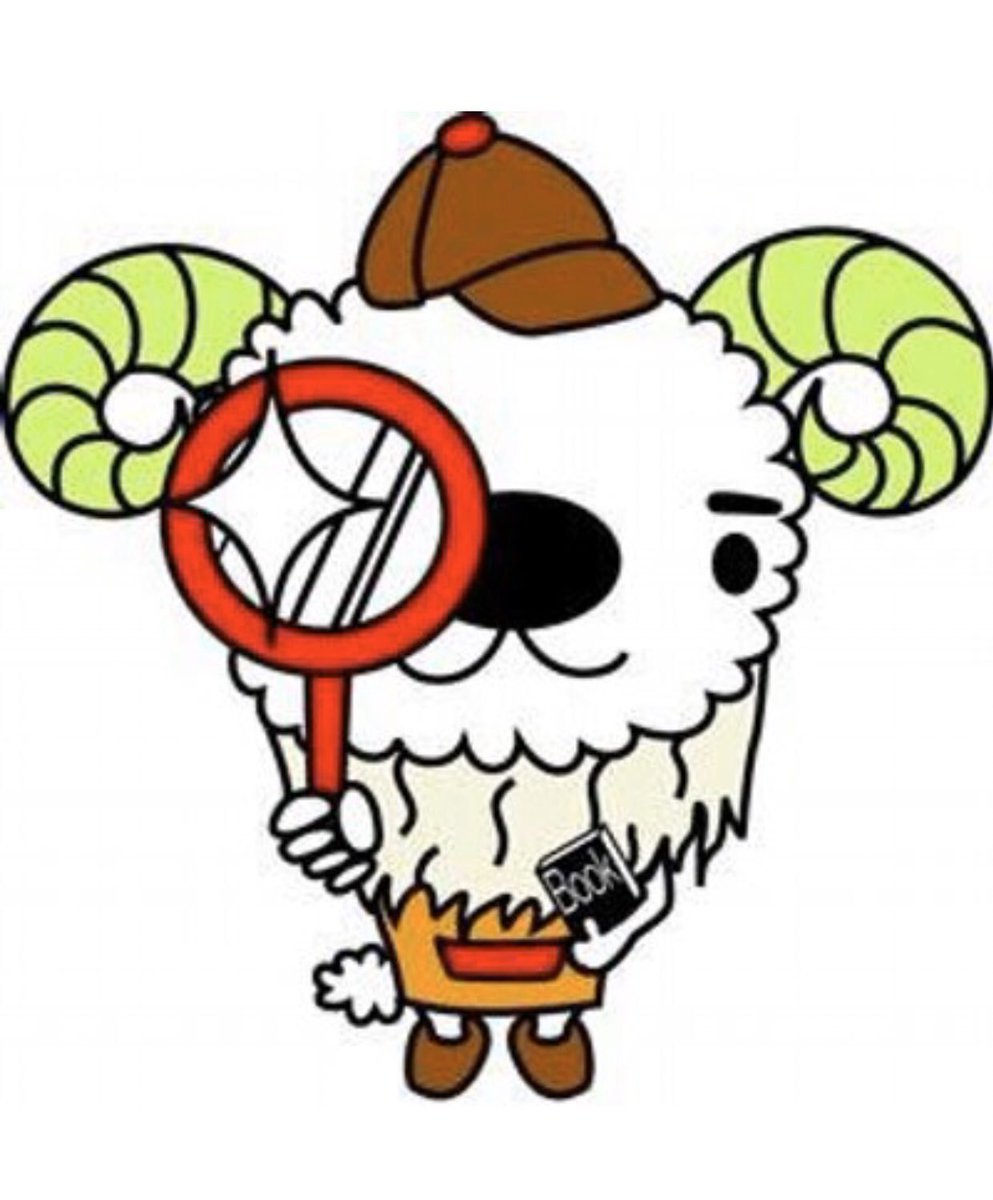 「Detective Koshotan, a goat who likes dis」|Mondo Mascotsのイラスト