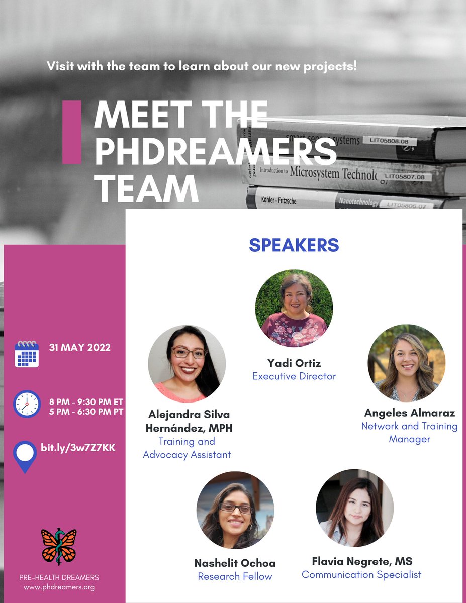 TODAY!!!! RSVP bit.ly/3w7Z7KK
Date 5.31.2022
Time 5 PM (PST)/8 PM (EST)
We have gone through some changes in the last few years. We want to share where PHD is today! Come learn about our new programming, advocacy, and training.