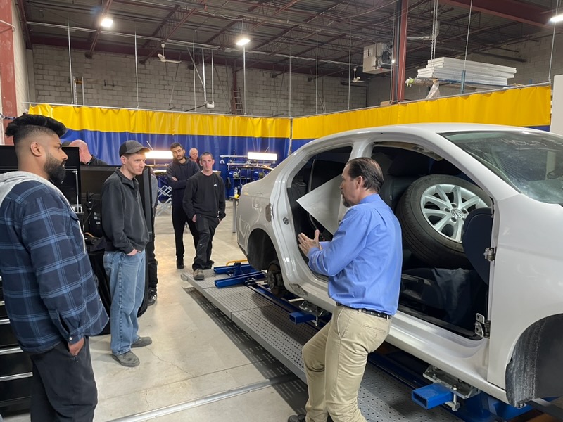 flatlinespray's tweet image. Many thanks to BETAG North America for their training, and BMW Group Canada for their efforts in organizing educational supplies for the classes. 
Flat Line and Betag want to thank the participants for being fully engaged and ensuring more vehicles are repaired properly.